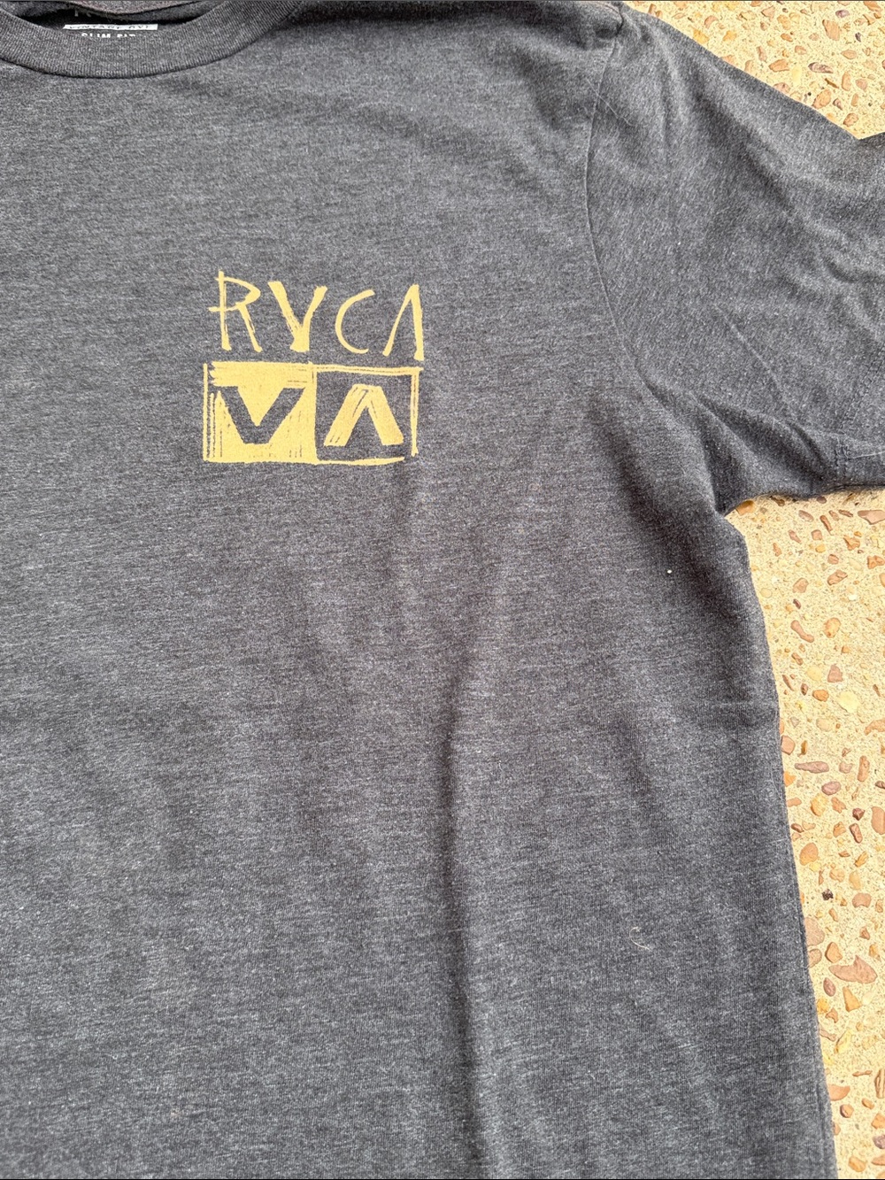 2 RVCA Short Sleeve Tshirts in Charcoal and White ~ Large ~ Florida Panthers - Picture 4 of 16